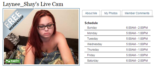 Laynee_Shay webcam schedule